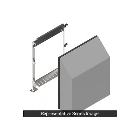 Hammond Rain Hood, 10-1/2 in. H x 9 in. W x 4 in. L, Stainless Steel RH20000N4SS